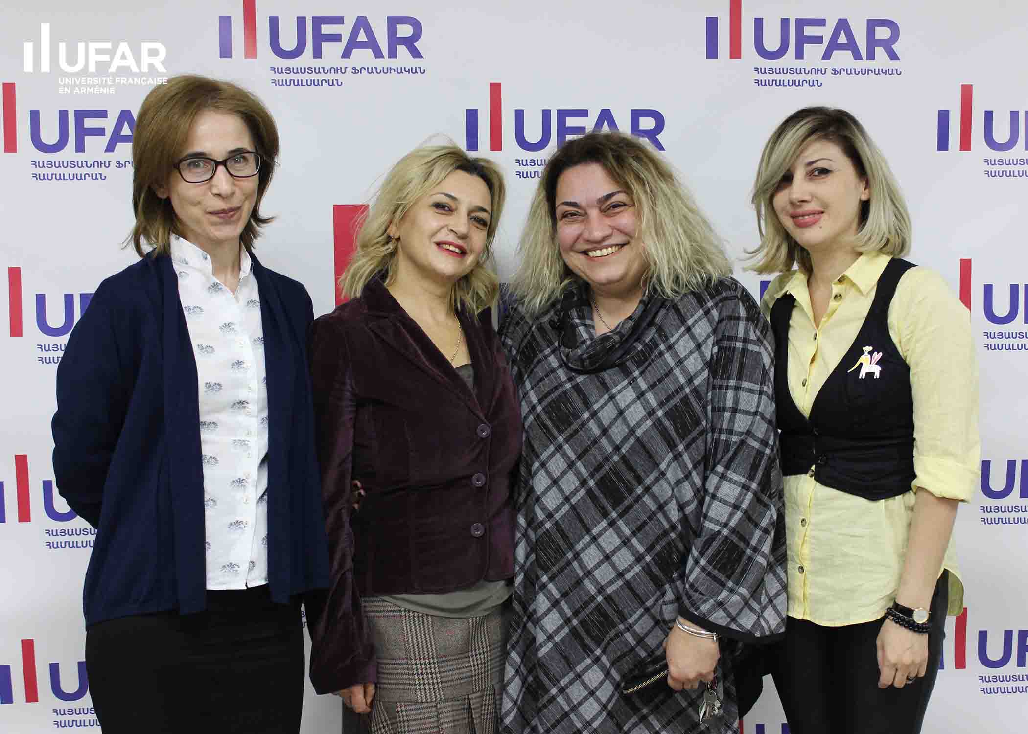 Հայաստանի կանայք - Femmes d'Arménie :  Anaïda Gasparyan - la magicienne de l’UFAR 