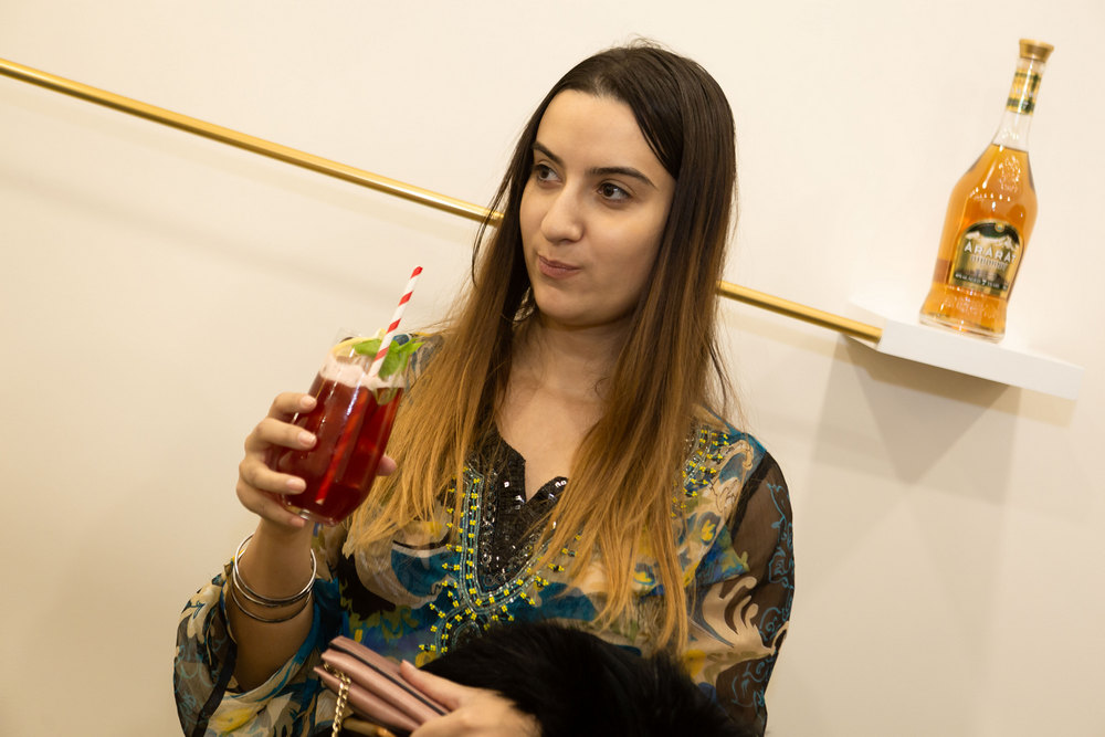 Soirée des cocktails au musée du brandy ARARAT