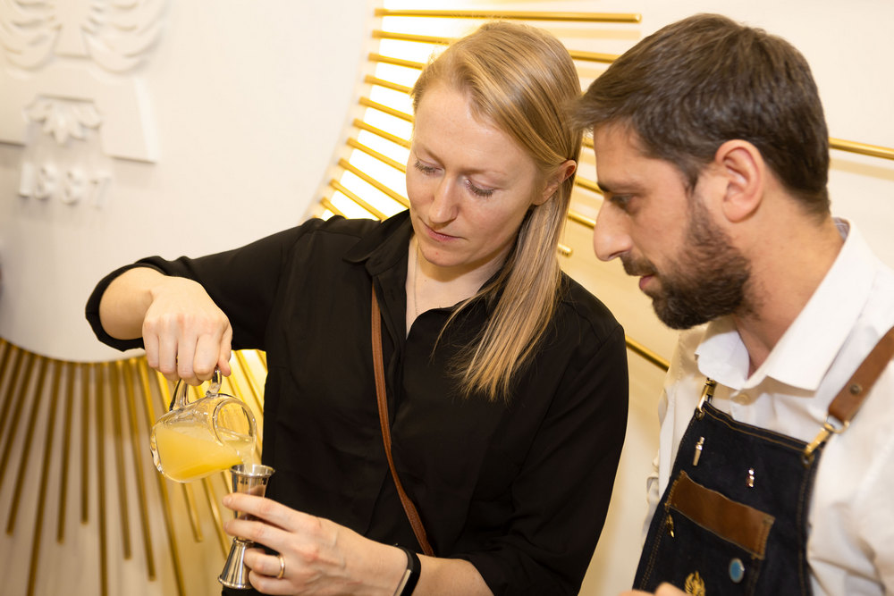 Soirée des cocktails au musée du brandy ARARAT