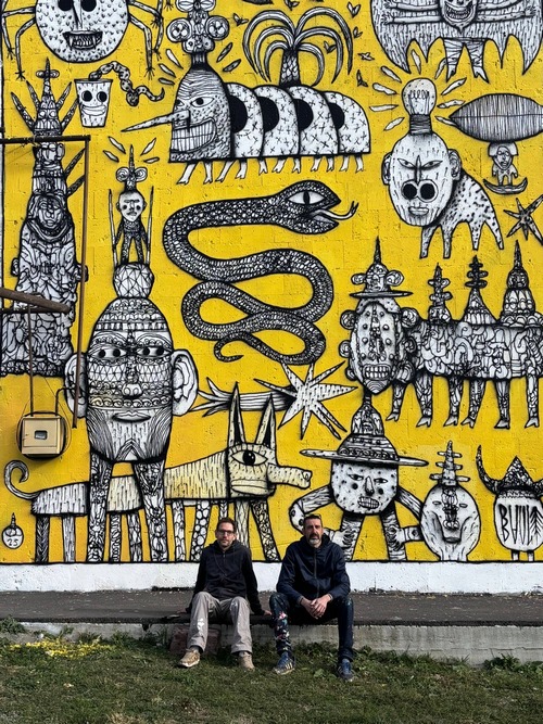 Aux couleurs d’Aparan, ou quand le street art fait irruption dans la ville