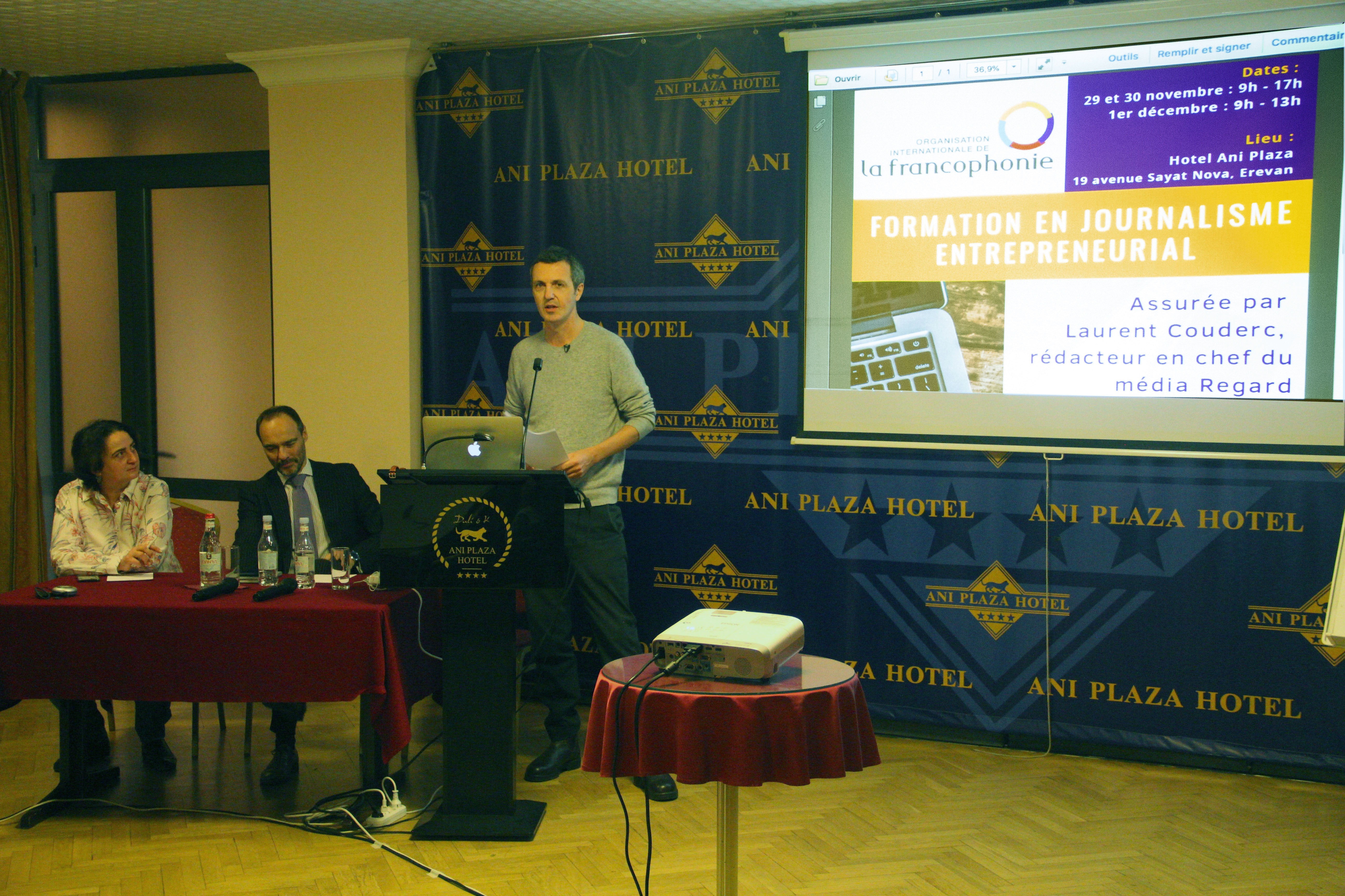 Formation francophone au journalisme entrepreneurial
