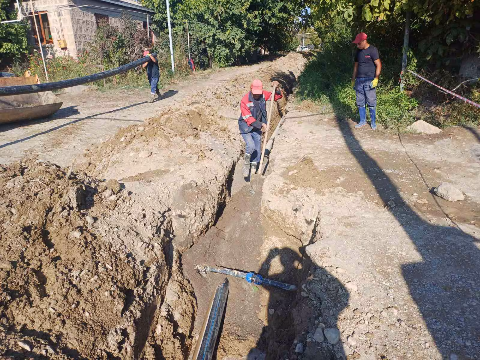 Reconstruction du réseau d'eau potable dans la région d'Ararat