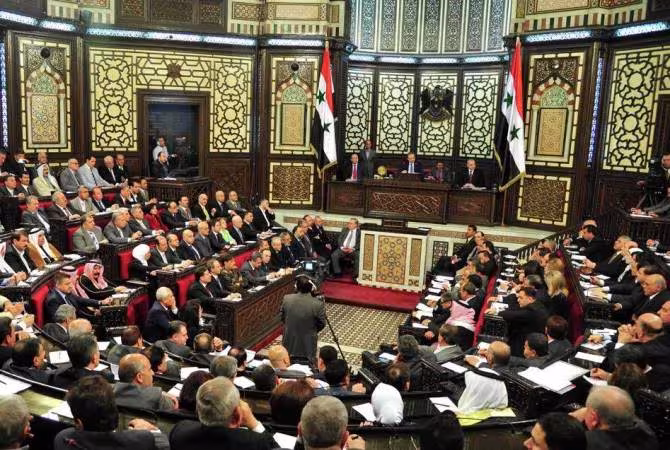 Le Parlement syrien reconnaît le génocide arménien