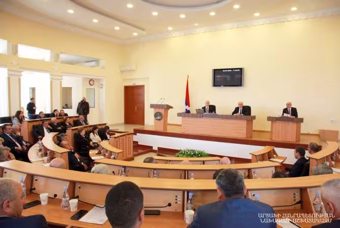 Le président de l'Artsakh présente le bilan du développement de la République durant son mandat