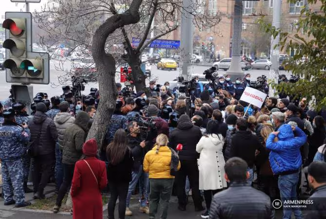 Les manifestations anti-Pashinyan reprennent à Erevan
