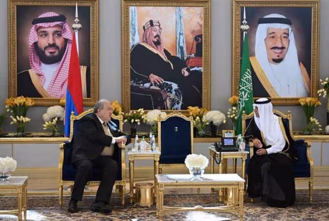 Visite historique du président Armen Sarkissian en Arabie Saoudite