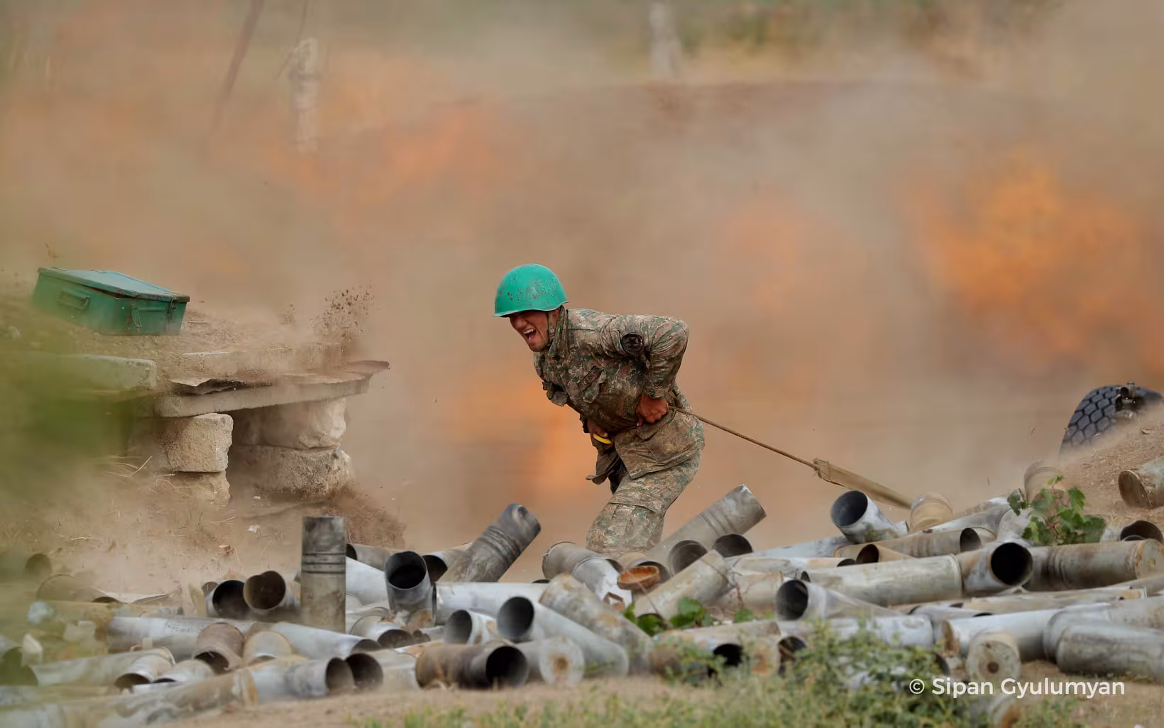 Le héros de la fameuse photographie de guerre est déjà chez lui
