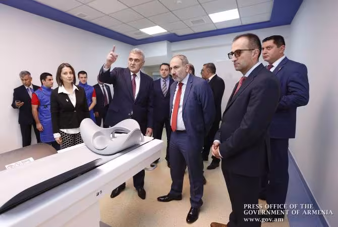 Ouverture du nouveau Centre européen de médecine nucléaire à Erevan
