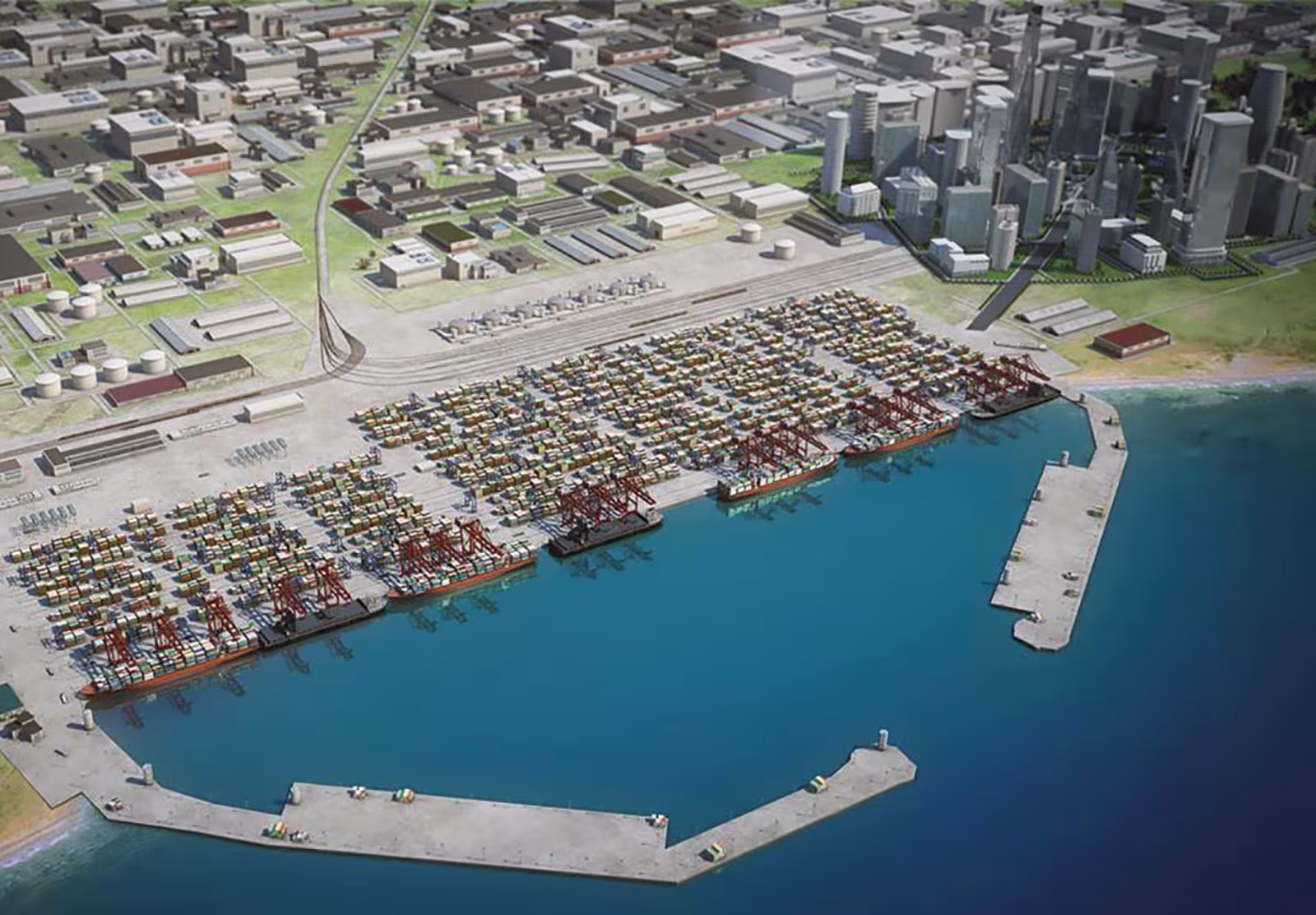 Port d'Anaklia : une délégation géorgienne s'inspire de Rotterdam, mais les doutes persistent