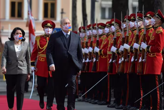 Le Président arménien était en Géorgie pour une visite officielle