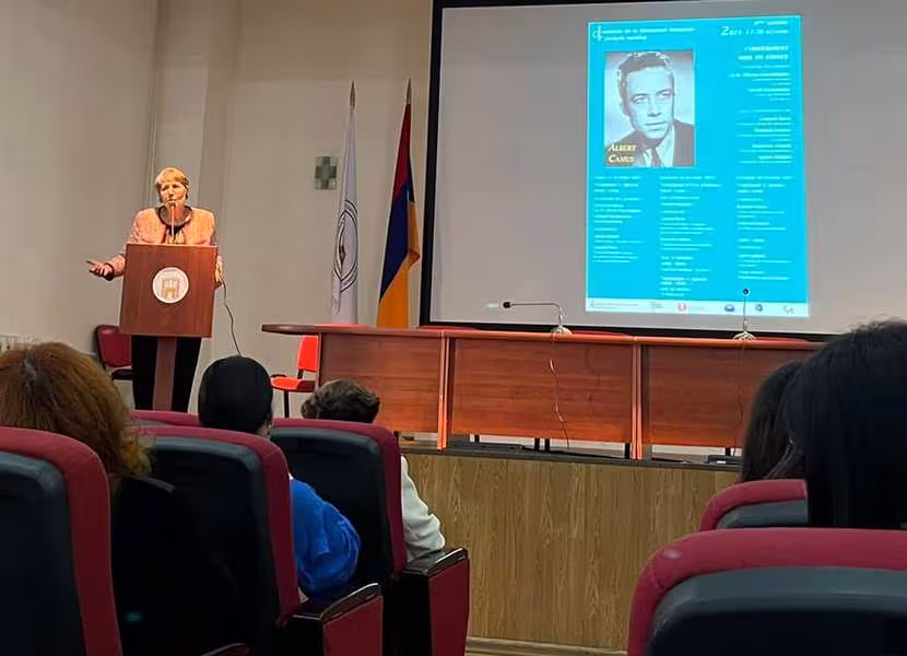Camus à l'honneur pour les Journées de la Littérature française en Arménie