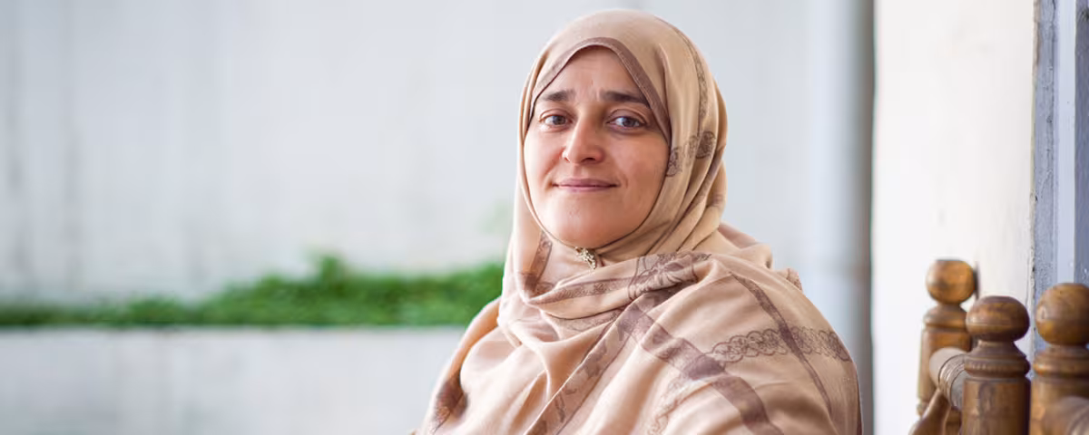 Jamila Afghani reçoit le Prix Aurora 2022