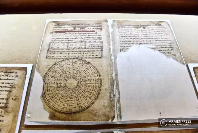 Un rare manuscrit arménien restauré au Matenadaran