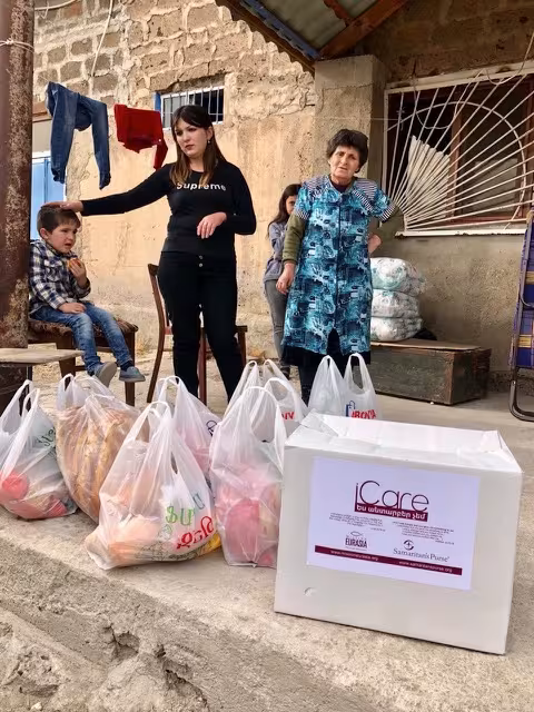 Mission Eurasia apporte de l'aide humanitaire et de l'évangélisation aux réfugiés de la guerre d'Artsakh