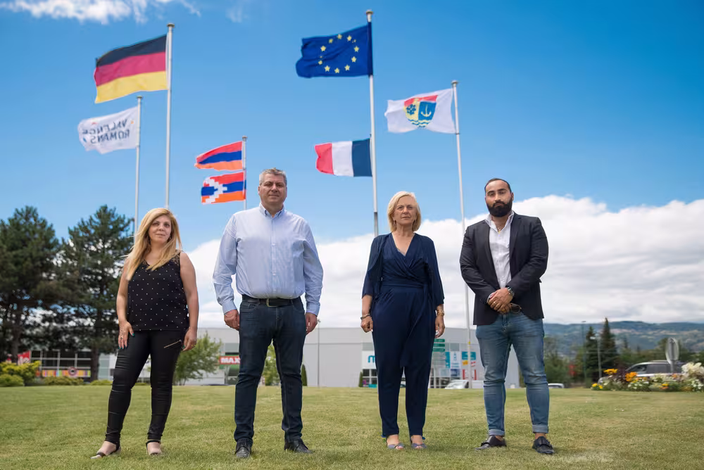 Les communes françaises solidaires avec l'Arménie